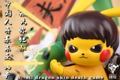 Death game Bruce Lee Cosplay Pikachu - Pokemon Resin Statue - Hard Shell Studios