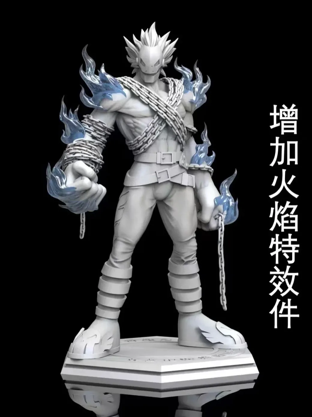 Death Meramon, Gazimon & Pagumon - Digimon Resin Statue - MIMAN Studios