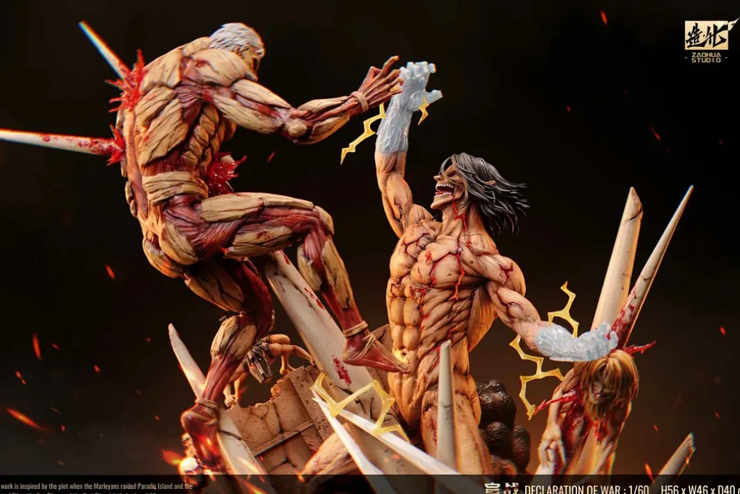 Declare War - Attack On Titan Resin Statue - ZaoHua Studio