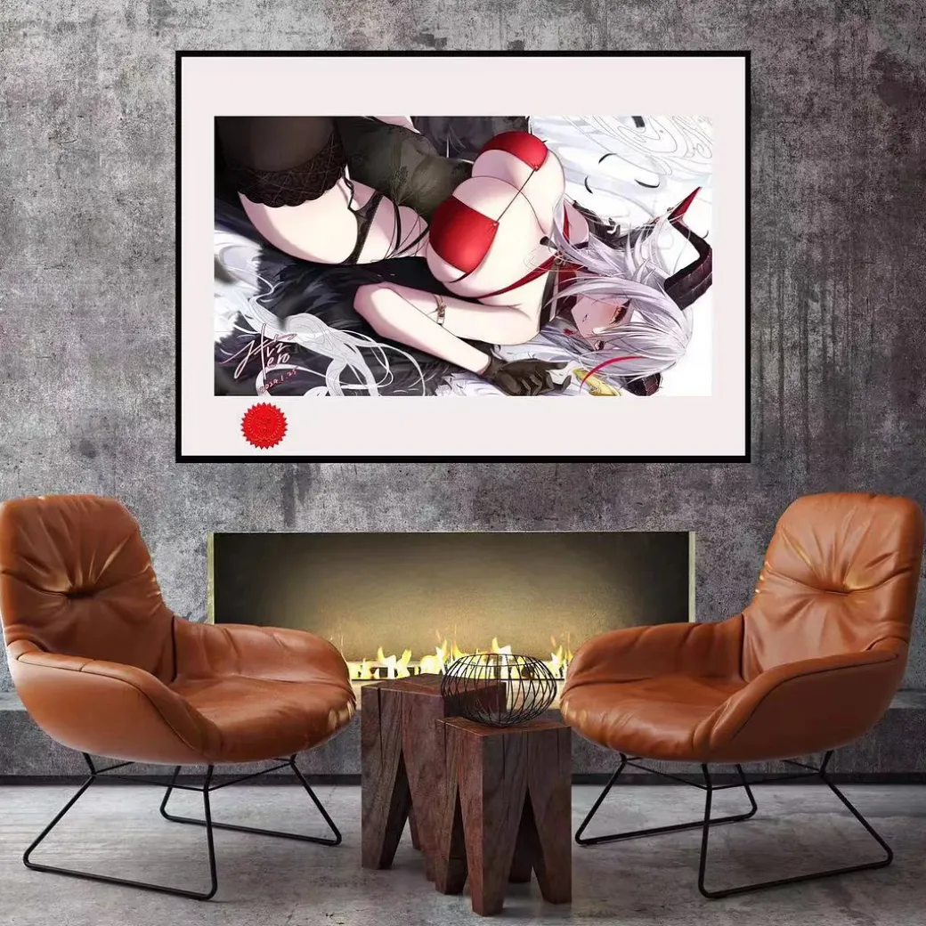 Decorative Paint of Ägir - Azur Lane Decorative Painting - ManJieZou Studio