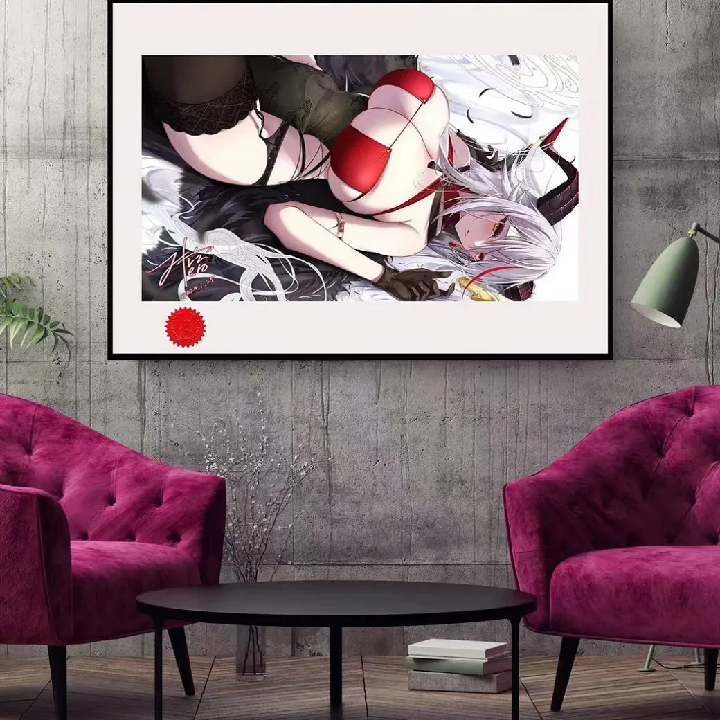 Decorative Paint of Ägir - Azur Lane Decorative Painting - ManJieZou Studio