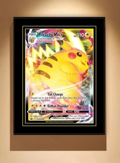 Decorative Paint of Pikachu Tail Charging - Pokemon Decorative Painting - LangRen Studio