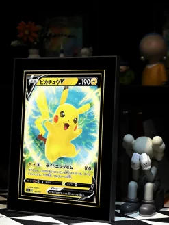 Decorative Paint of Pikachu V - Pokemon Decorative Painting - LangRen Studio