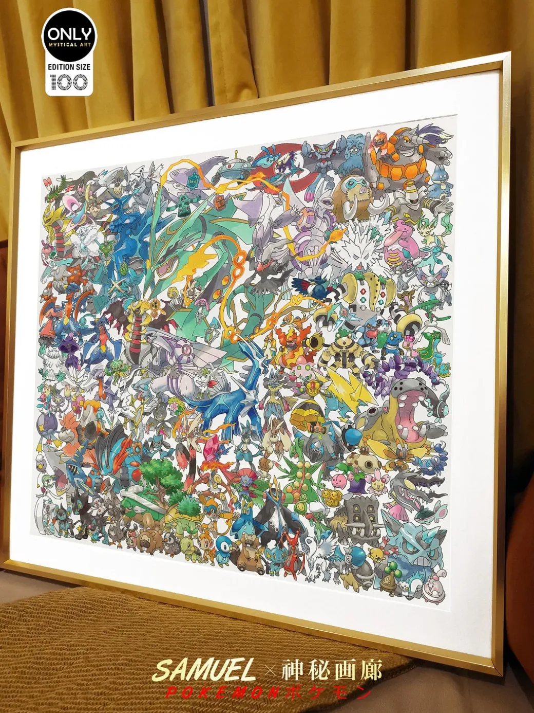 Decorative Paint of Pokemon Collection - Pokemon Decorative Painting - Mystical Art Studios