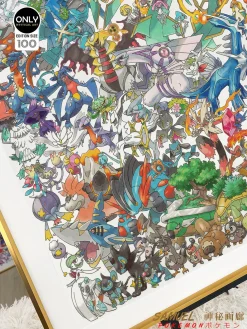 Decorative Paint of Pokemon Collection - Pokemon Decorative Painting - Mystical Art Studios