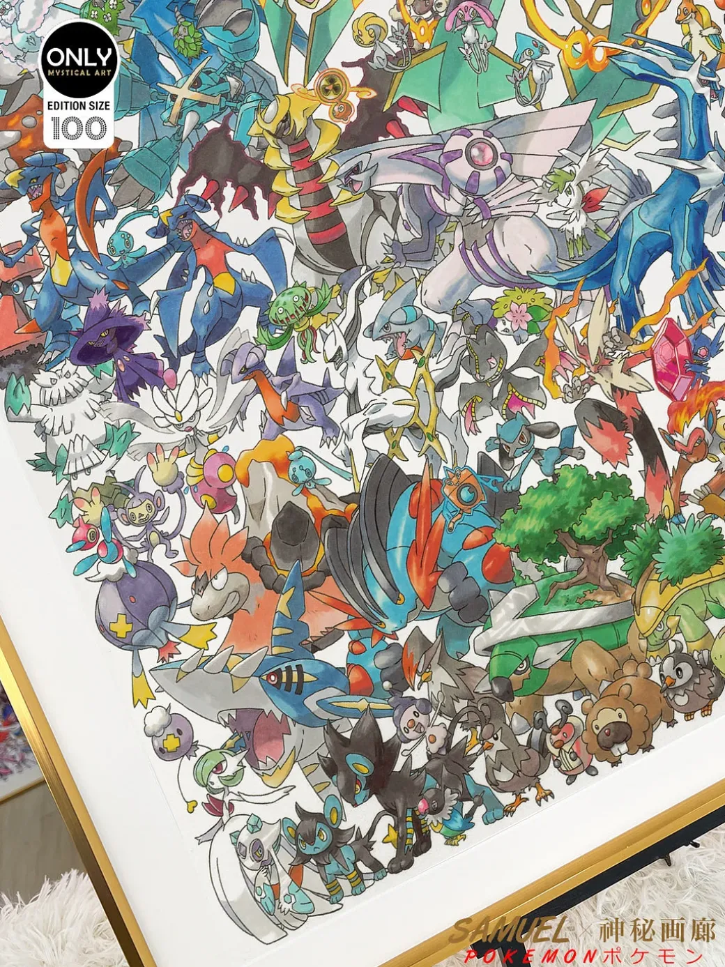 Decorative Paint of Pokemon Collection - Pokemon Decorative Painting - Mystical Art Studios
