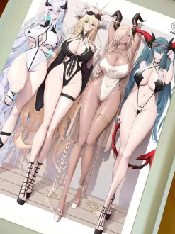 Decorative Paint of Swimsuit Show - Azur Lane Decorative Painting - ManJieZou Studio