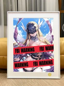 Decorative Painting of Angewomon – Digimon Decorative Painting – Xingkong Studio