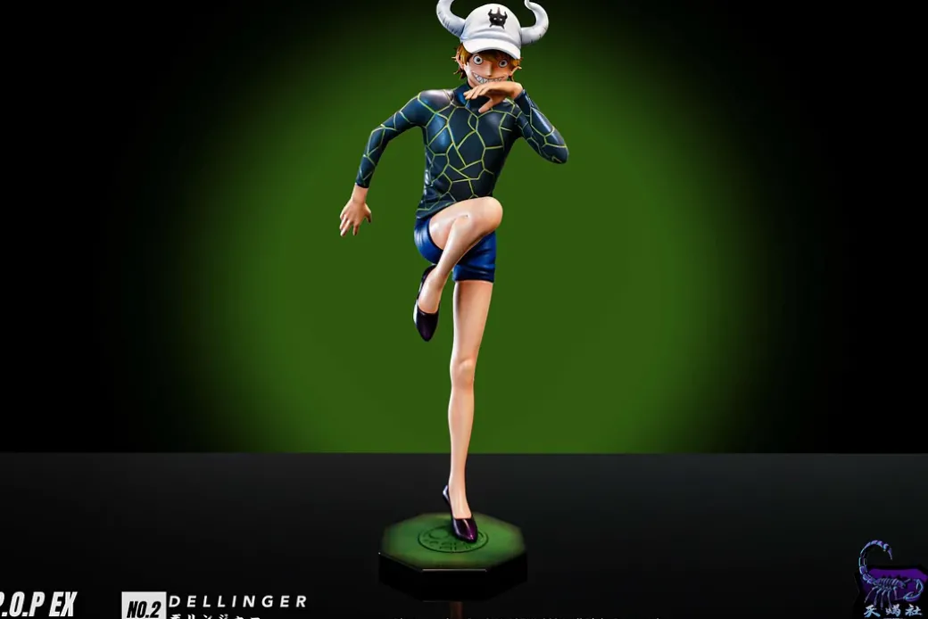 Dellinger & Lao G & Vergo - ONE PIECE Resin Statue - XinShiJi Studio