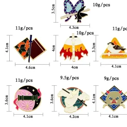 Demon Slayer Series 01 Enamel Pin - Free Shipping - Demon Slayer: Kimetsu no Yaiba