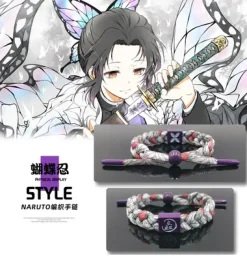 Demon Slayer Woven Bracelet - Free Shipping - Demon Slayer Kimetsu no Yaiba