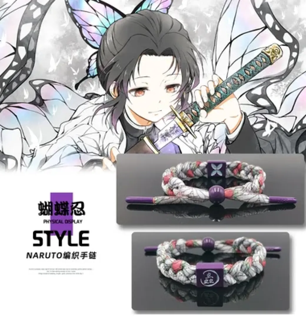 Demon Slayer Woven Bracelet - Free Shipping - Demon Slayer Kimetsu no Yaiba