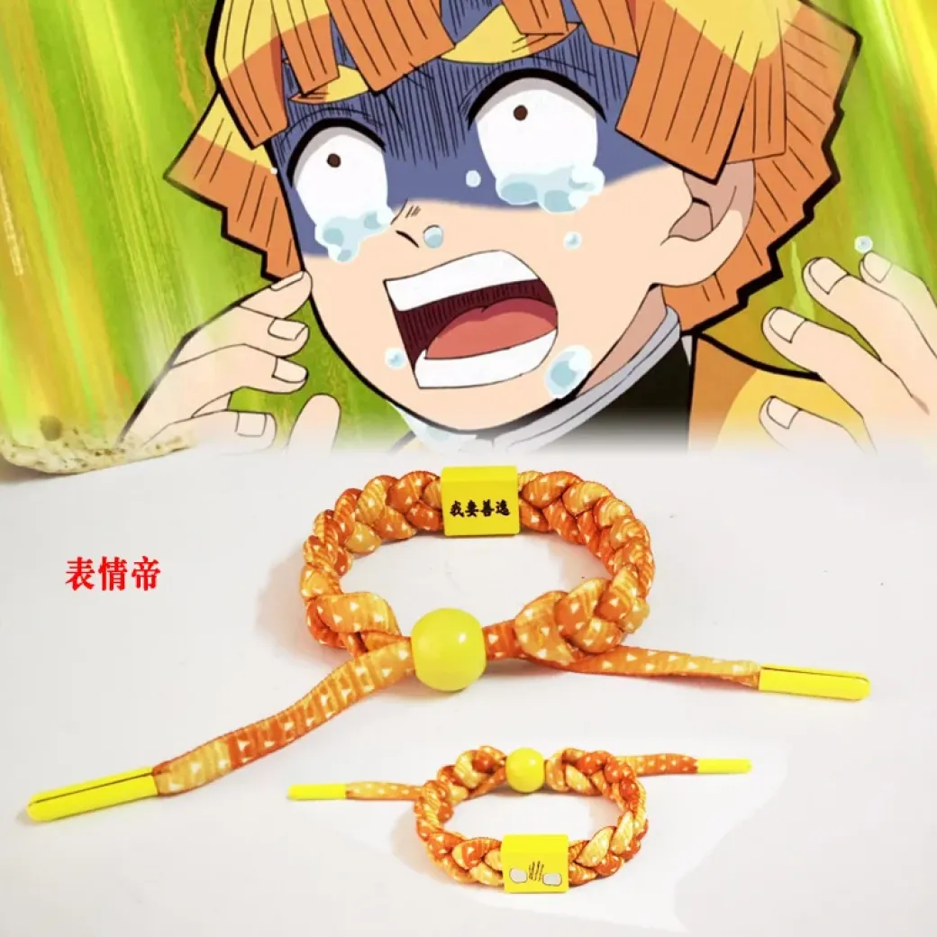 Demon Slayer Woven Bracelet - Free Shipping - Demon Slayer Kimetsu no Yaiba