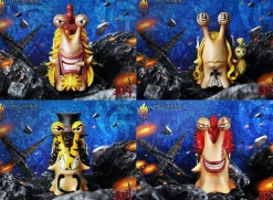 DenDenMushi Series DenDenMushi of Eustass Kid, Rob Lucci, Shiki & Basil Hawkins - ONE PIECE Resin Statue - TOP-Studios