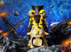 DenDenMushi Series DenDenMushi of Eustass Kid, Rob Lucci, Shiki & Basil Hawkins - ONE PIECE Resin Statue - TOP-Studios