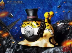DenDenMushi Series DenDenMushi of Eustass Kid, Rob Lucci, Shiki & Basil Hawkins - ONE PIECE Resin Statue - TOP-Studios