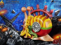 DenDenMushi Series DenDenMushi of Eustass Kid, Rob Lucci, Shiki & Basil Hawkins - ONE PIECE Resin Statue - TOP-Studios