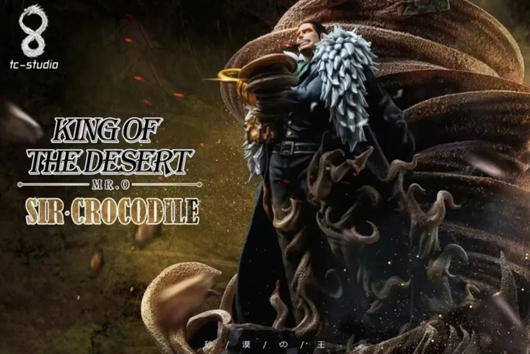 Desert King Sir Crocodile - ONE PIECE Resin Statue - TC-Studios