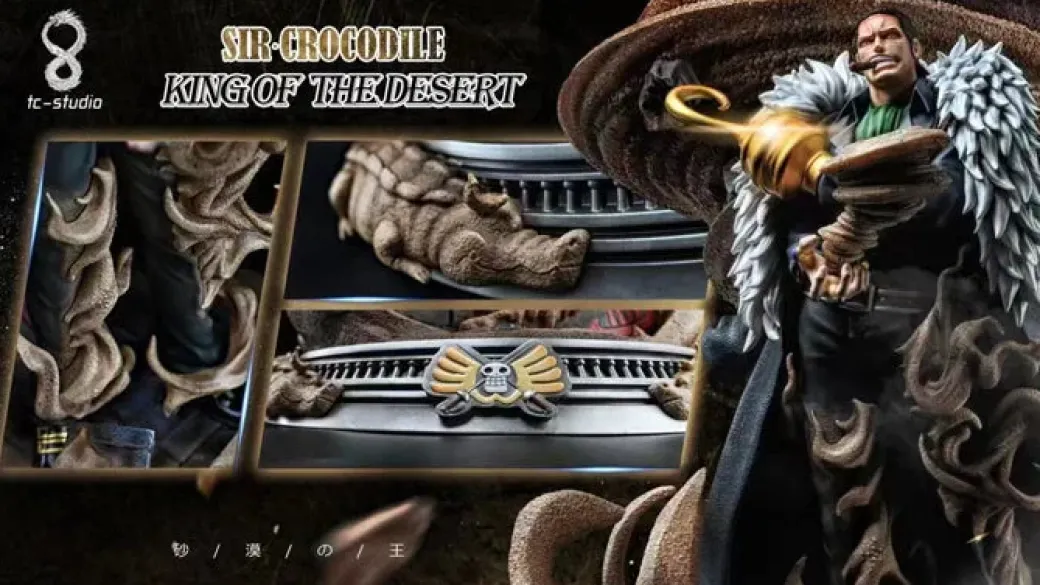 Desert King Sir Crocodile - ONE PIECE Resin Statue - TC-Studios