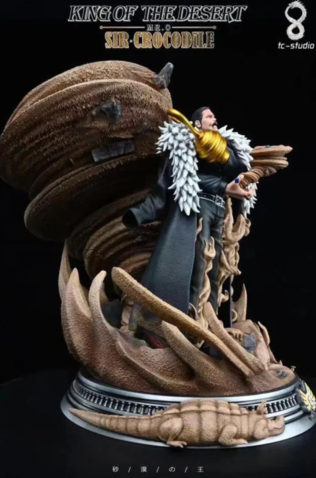 Desert King Sir Crocodile - ONE PIECE Resin Statue - TC-Studios