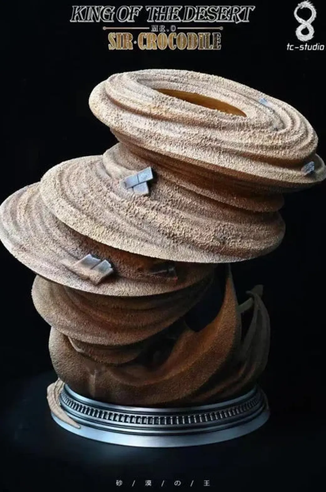 Desert King Sir Crocodile - ONE PIECE Resin Statue - TC-Studios