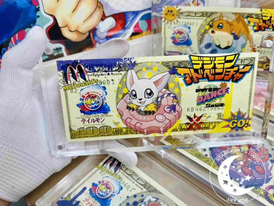 Digimon Dollar Decorative Painting - Digimon - Xingkong Studio