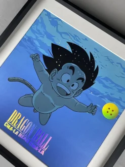 DMP-005 CHA-LA HEAD-CHA-LA Decorative Painting - Dragon Ball Decorative Painting - Drunky Monkey Crew Studio