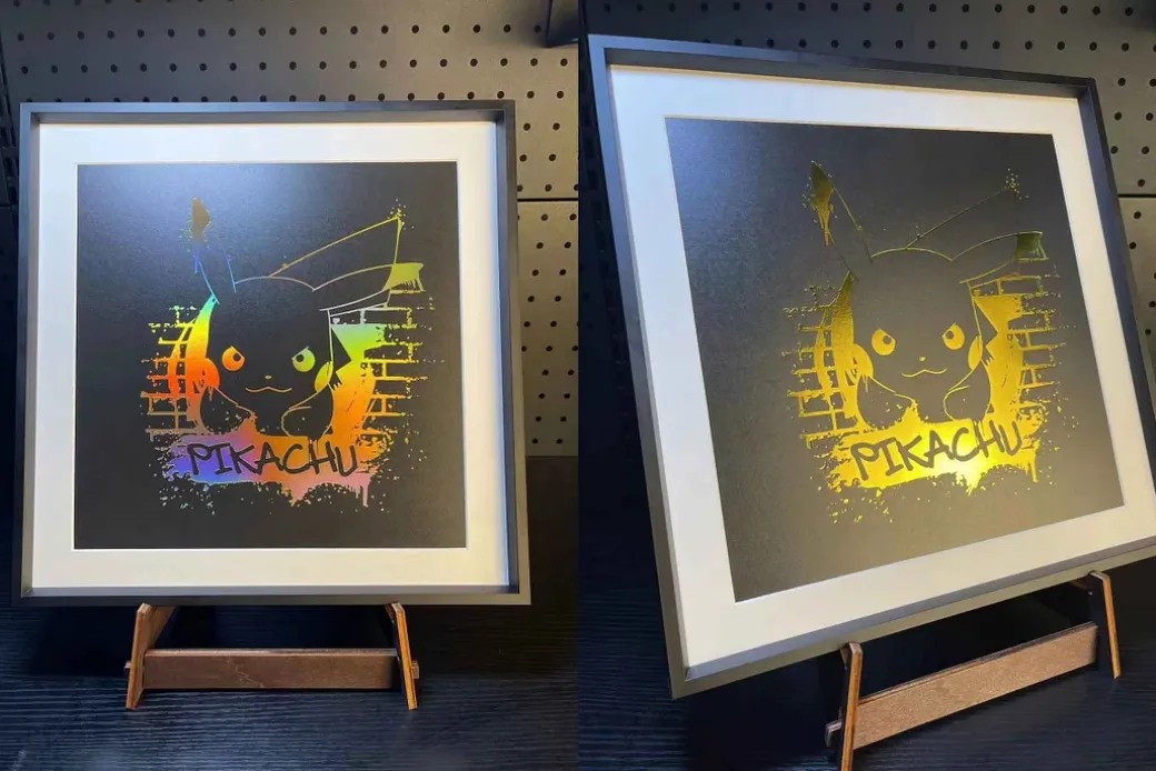 DMP-004 Pikachu Decorative Painting - Pokemon Decorative Painting - Drunky Monkey Crew Studio