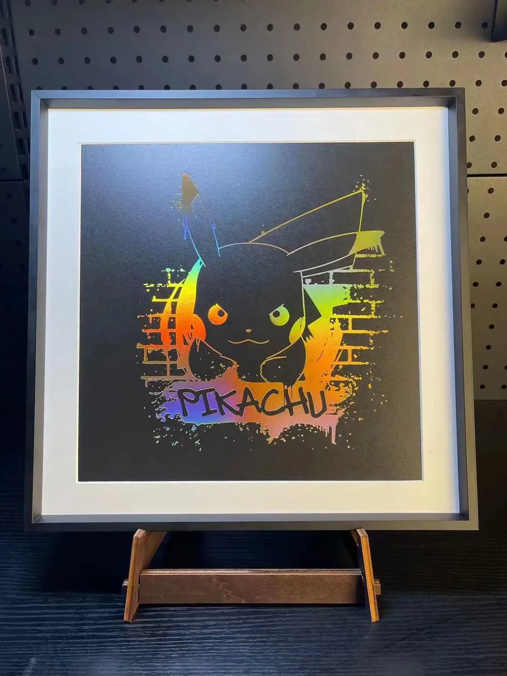 DMP-004 Pikachu Decorative Painting - Pokemon Decorative Painting - Drunky Monkey Crew Studio
