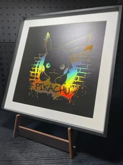 DMP-004 Pikachu Decorative Painting - Pokemon Decorative Painting - Drunky Monkey Crew Studio