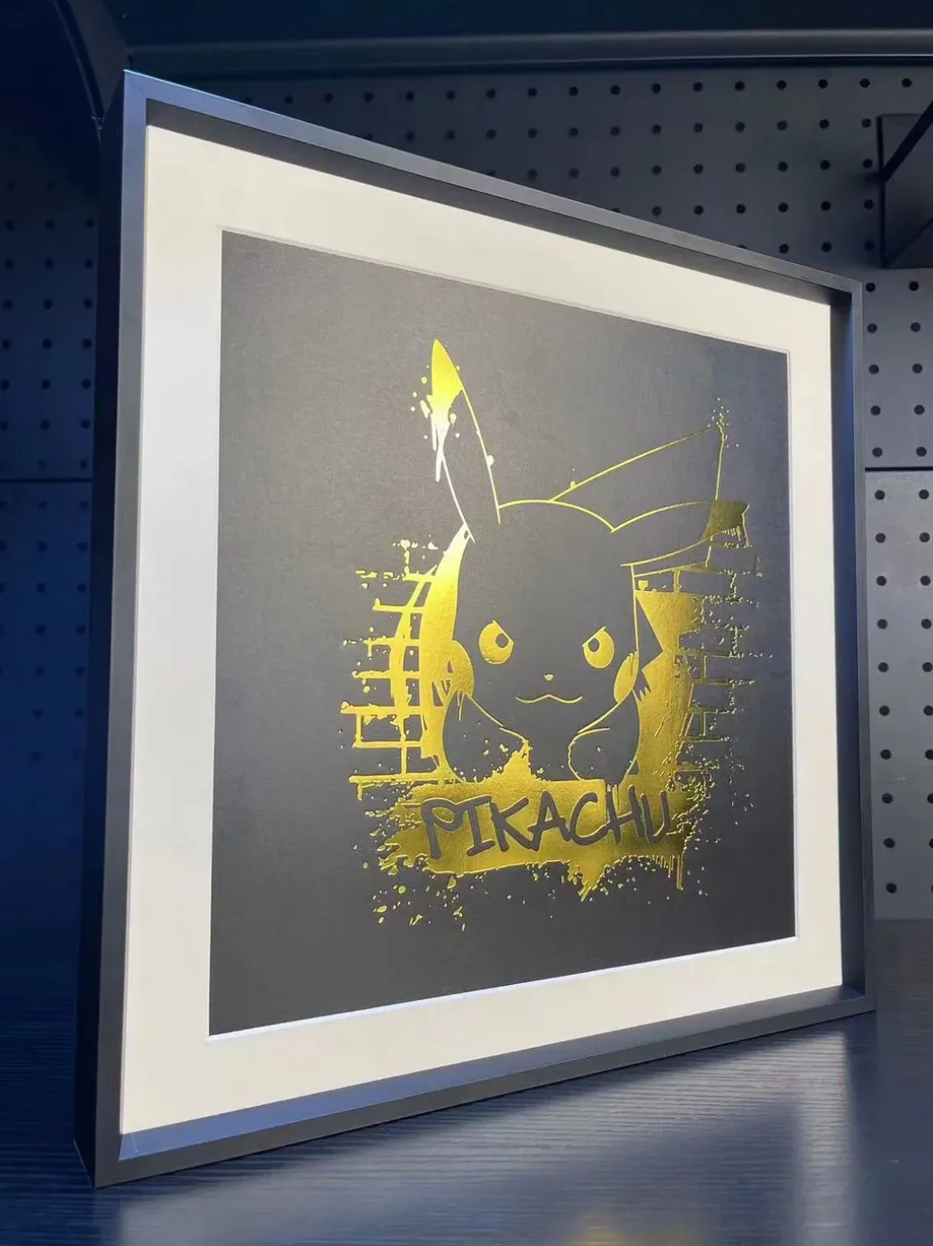 DMP-004 Pikachu Decorative Painting - Pokemon Decorative Painting - Drunky Monkey Crew Studio