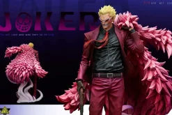 Donquixote Doflamingo & Donquixote Rosinante & Childhood Trafalgard D. Water Law - ONE PIECE Resin Statue - Super Bomb Studio