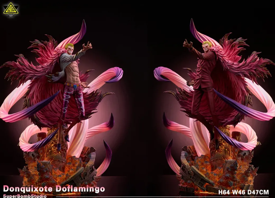 Donquixote Doflamingo - ONE PIECE Resin Statue - Super Bomb Studio