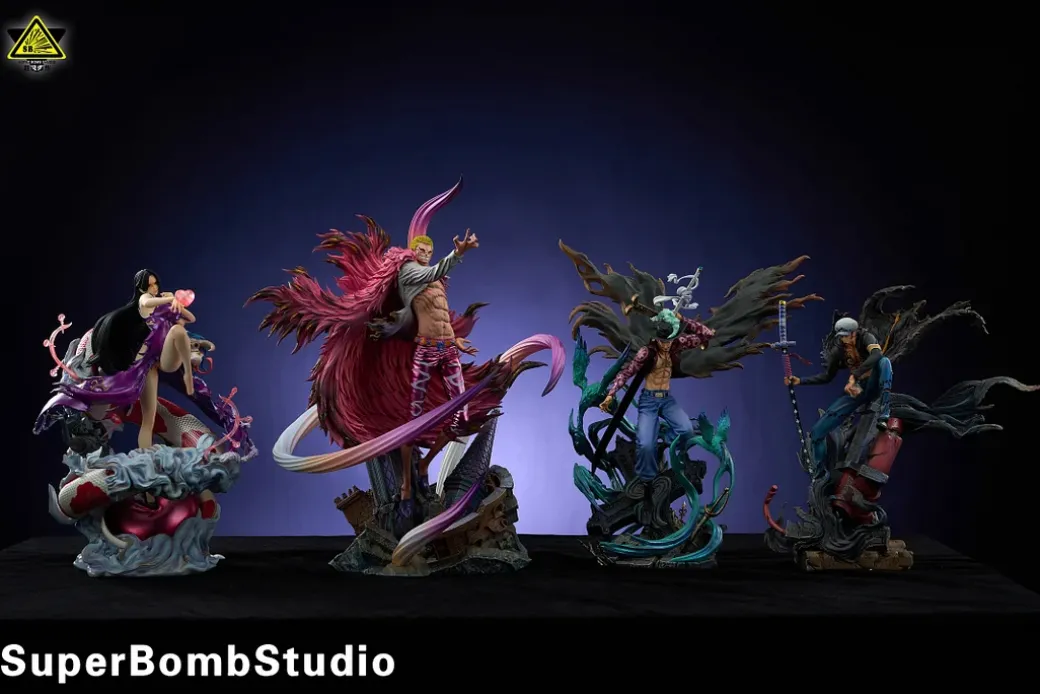 Donquixote Doflamingo - ONE PIECE Resin Statue - Super Bomb Studio