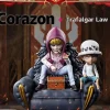 Donquixote Rosinante & Childhood Trafalgar D. Water Law - ONE PIECE Resin Statue - Warhead Studio