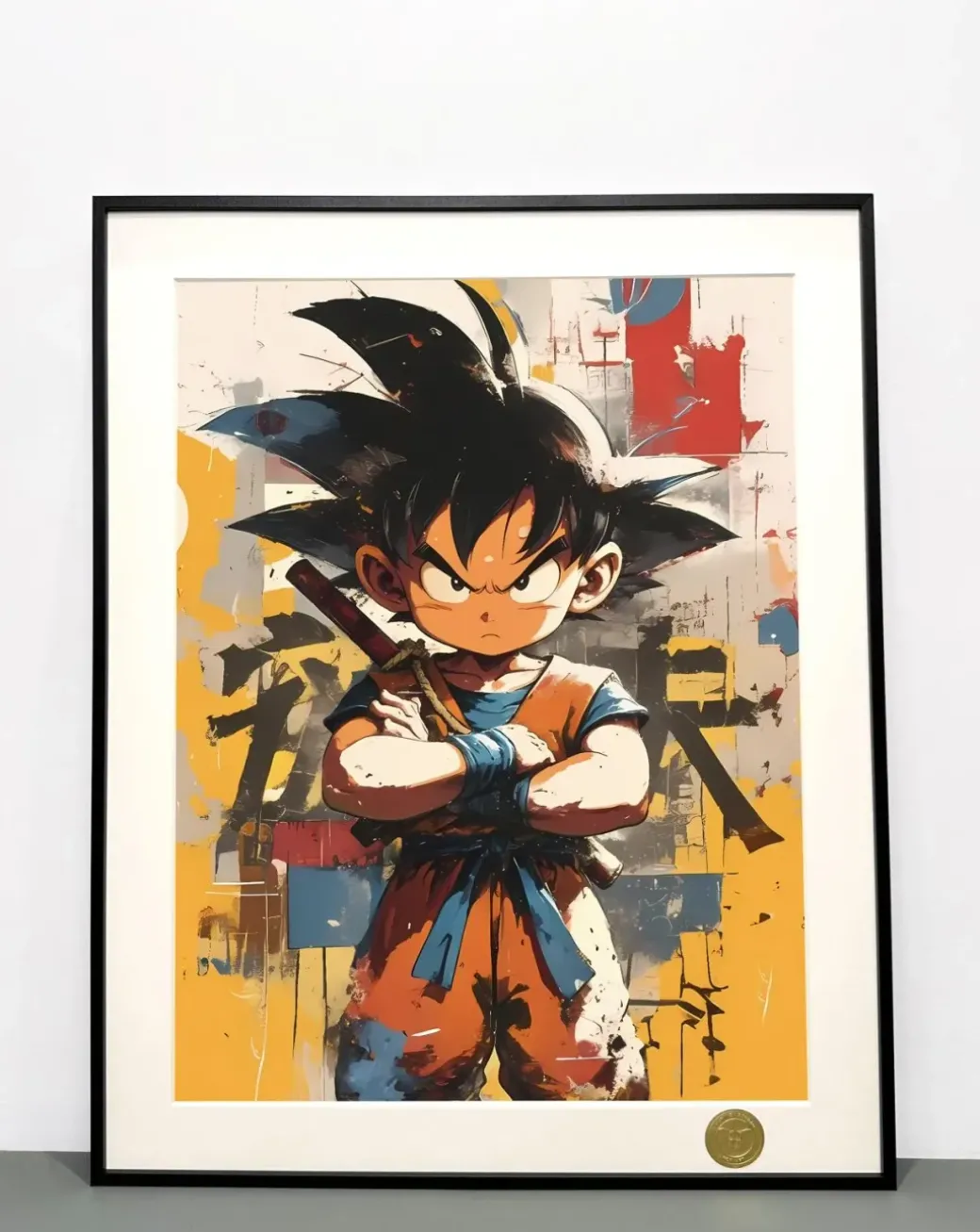 Doodle Son Goku Decorative Painting - Dragon Ball - H-TWO Studio