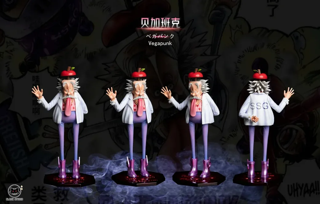 Dr. Vegapunk - ONE PIECE Resin Statue - Black Studios