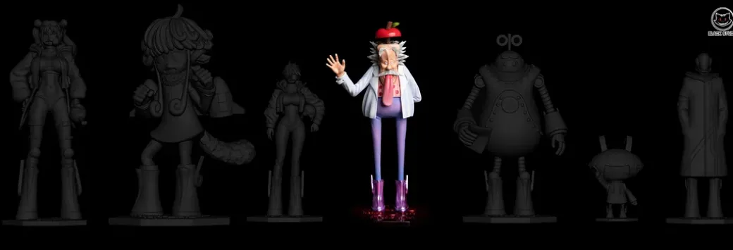 Dr. Vegapunk - ONE PIECE Resin Statue - Black Studios