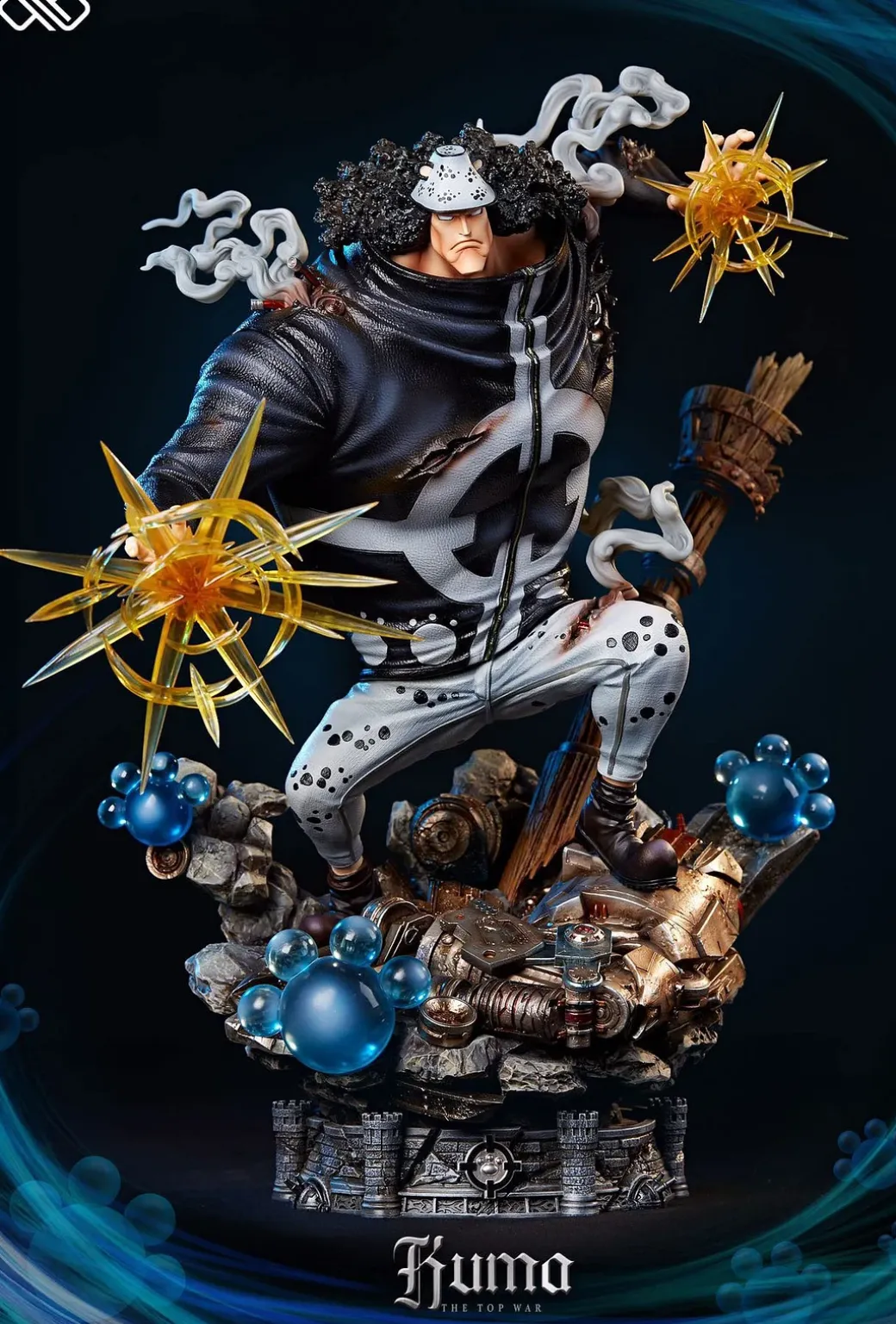 Dracule Mihawk & Bartholemew Kuma - ONE PIECE Resin Statue - Unlimited Studios