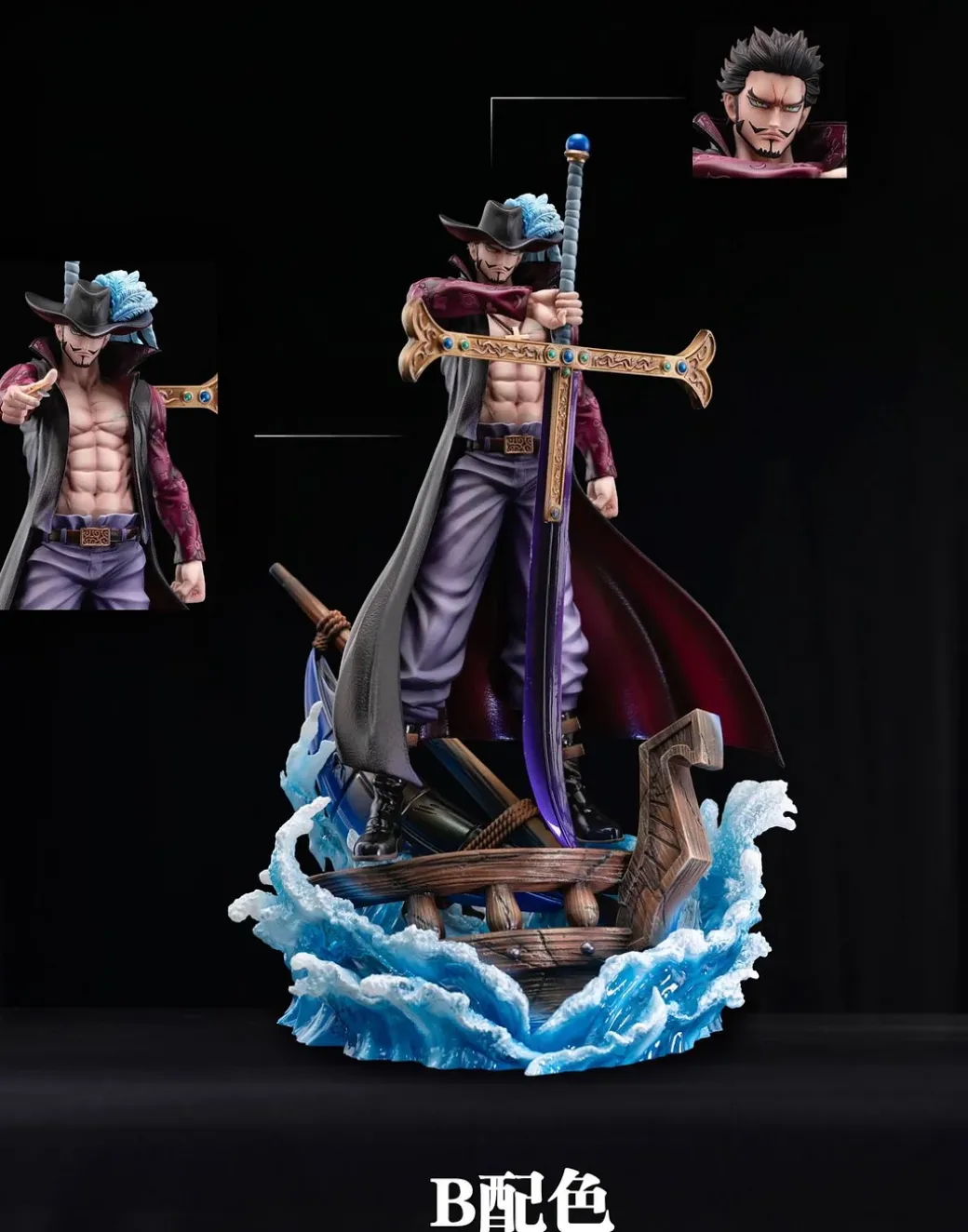 Dracule Mihawk - ONE PIECE Resin Statue - Dx Studio