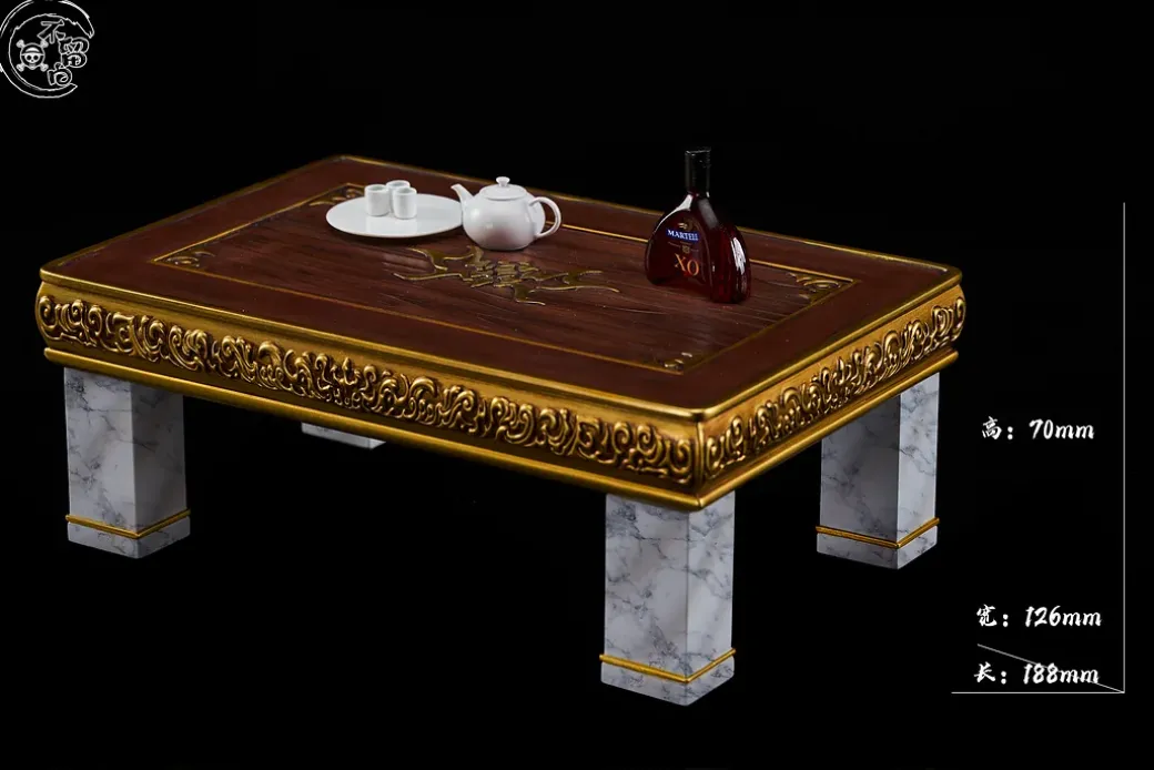 Dracule Mihawk's Accessory Tea Table - ONE PIECE Resin Statue - BuLiuBai Studio