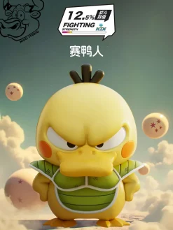 Dragon Ball Cosplay Series Psyduck - Dragon Ball Pokemon Resin Statue - NiuZi Studio
