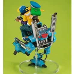 Dragon Ball Z Desktop Real McCoy EX Ver. Son Goku & Son Gohan on Robot - Dragon Ball Official Statue - MegaHouse