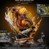 Dragon Fist Super Saiyan 3 Son Goku with LED - Dragon Ball Resin Statue - D-M Studios