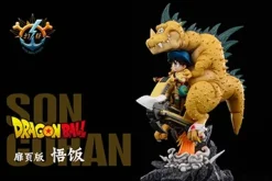 Dragon Knight Arale Norimaki & Son Gohan - Dr. Slump Dragon Ball Resin Statue - HZ-Studios