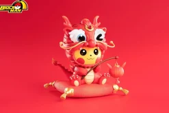 Dragon Year Dragon Cosplay Pikachu - Pokemon Resin Statue - Block Man Studio