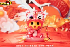 Dragon Year Dragon Cosplay Pikachu - Pokemon Resin Statue - Block Man Studio
