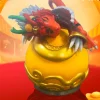 Dragon Year Ver. Agumon & Veemon & Guilmon - Digimon Resin Statue - BaiLong Studio