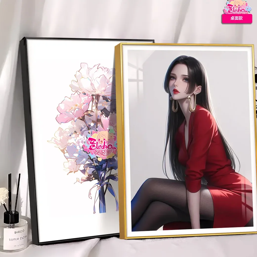 Dress Ver. Boa Hancock Decorative Painting - ONE PIECE Decorative Painting - AMaoHuaShe Studio