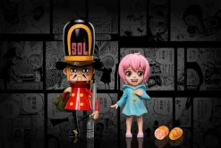 Dressrosa Arc Toy Soldier Kyros & Childhood Rebecca - ONE PIECE Resin Statue - A Plus Studios